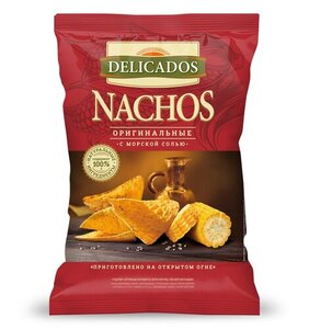 Чипсы кукурузные Начос оригинальные ТМ Delicados (Деликадос)