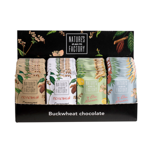 Шоколад гречишный Nature's Own Factory в ассортименте, 52x5 г