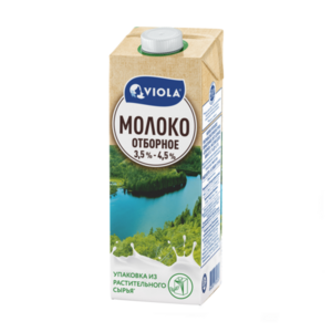 Молоко Viola Отборное ультрапастеризованное 3,5-4,5%
