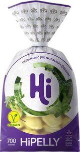 Пельмени растительные замороженные Hi Hipelly