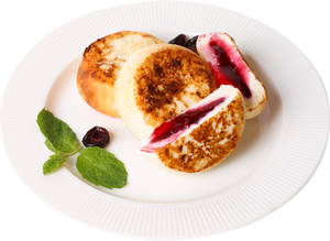 Сырники с вишневой начинкой ТМ Лента