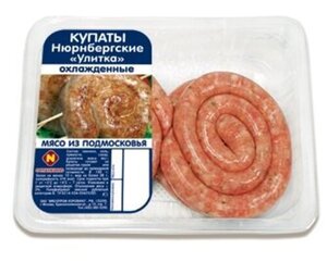 Купаты Нюрнбергские Улитка охлаждённые ТМ Останкино