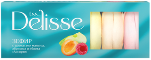 Зефир Delisse Ассорти малина-абрикос-яблоко