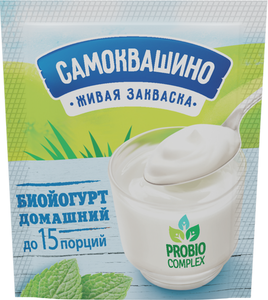 Закваска «Самоквашино» Биойогурт охлажденная, 2 г