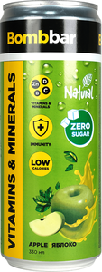 Напиток безалкогольный Bombbar Яблоко газированный