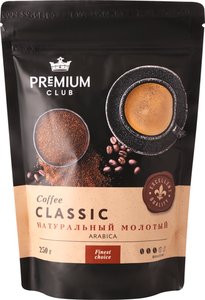 Кофе молотый Premium Club Classic