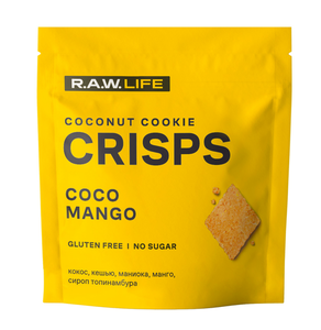 Криспы R.A.W. Life кокос-манго без глютена и сахара