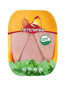 Филе грудки цыплёнка - бройлера охлаждённое ТМ Петелинка Филе грудки цыплёнка - бройлера охлаждённое ТМ Петелинка