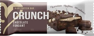 Батончик протеиновый без сахара Crunch Шоколадный фондан