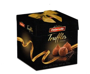 Конфеты Delaviuda шоколадные трюфели с какао