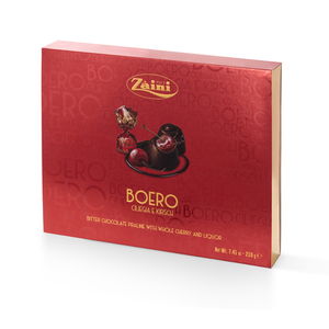 Пралине Zaini Boero горький шоколад вишня-ликер