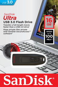 Флешка Sandisk Ultra 3.0 16GB