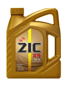Масло моторное синтетическое Zic X9 5W-30, 4л