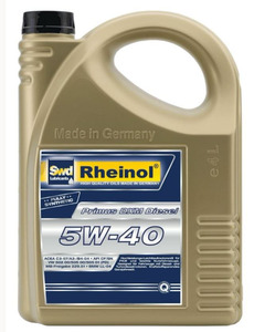 Масло моторное Swd Rheinol Primus DXM Diesel 5W-40 синтетическое, 4л