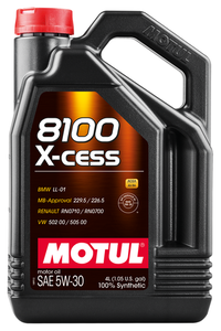 Масло моторное Motul 8100 X-CESS 5W-30, 4л