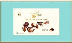 Конфеты Ракушки шоколадные мятная коробка Амери