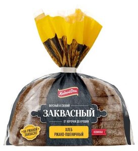 Хлеб заквасный ржано-пшеничный Хлебный Дом
