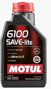 Моторное масло Motul 6100 save-lite 0w20