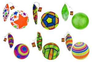Мяч 1Toy ПВХ, 23 см 50 г