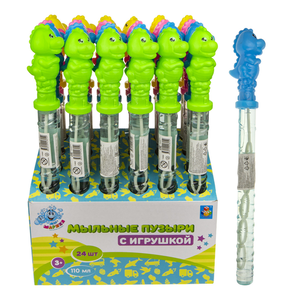 Пузыри мыльные 1Toy колба с игрушкой