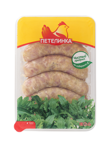 Купаты Петелинка цыпленок-бройлер по-домашнему охлажденные