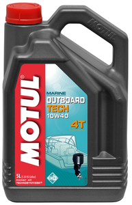 Масло Motul Outboard для лодочных моторов 4т, 5 л