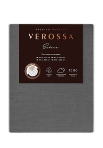 Простыня на резинке Verossa сатин 140*200(20) см