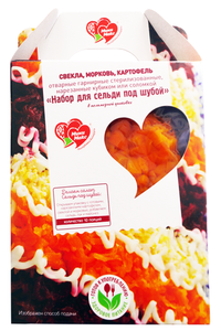 Набор для приготовления салата сельдь под шубой ТМ Мини Макс