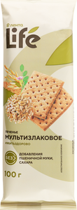 Печенье мультизлаковое без сахара ТМ Лента Life