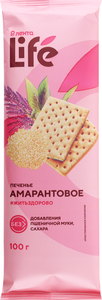 Печенье амарантовое без сахара ТМ Лента Life