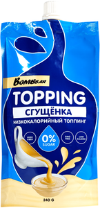 Сгущенка низкокалорийный топпинг ТМ BombBar