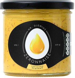 Майонез Mr. Djemius Zero низкокалорийный медово-горчичный