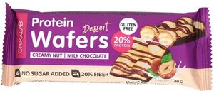 Батончик вафельный Chikalab Сливочно-ореховый десерт