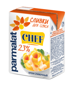 Сливки ультрапастеризованные 23% ТМ Parmalat (Пармалат)