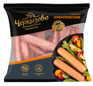 Сосиски Черкизово Кремлевские вареные, ~1,5 кг