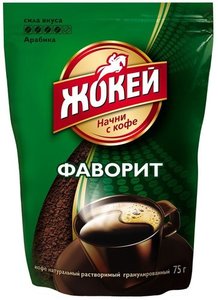 Кофе растворимый гранулированный Фаворит ТМ Жокей