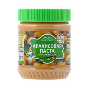 Арахисовая паста Азбука продуктов Экстра без сахара