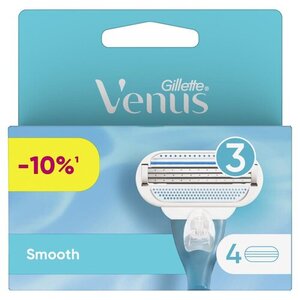 Кассеты Venus Smooth, 4 шт