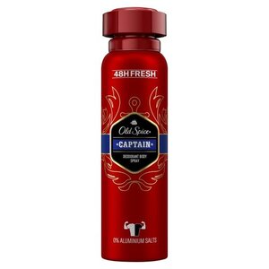 Мужской дезодорант спрей для мужчин Old Spice Captain, 150 мл