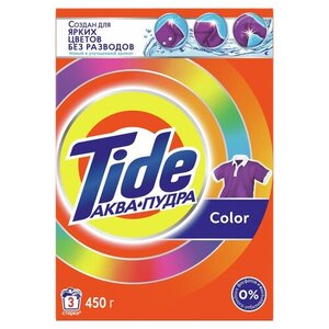 Стиральный порошок Tide Автомат Color 3 стирки, 450 гр