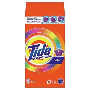 Стиральный порошок Tide Автомат Color 80 стирок, 12 кг