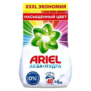 Стиральный порошок Ariel Автомат Color 40 стирок, 6 кг