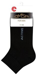 Носки мужские Omsa Active 111 Nero, размер 45-47