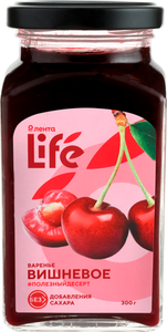 Варенье вишневое без сахара ТМ Лента Life