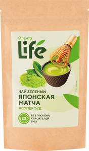 Чай зеленый Японская матча ТМ Лента Life