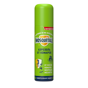 Аэрозоль от комаров Универсальная защита ТМ Mosquitall (Москитол)