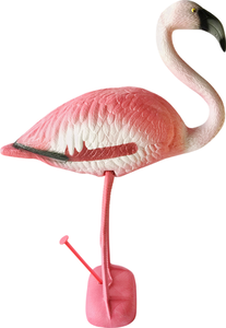 Фигура для водоемов Фламинго, декорат. 53х17х73 см артикул 86003