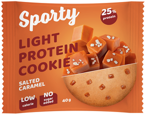 Печенье SPORTY Protein Light Солёная карамель