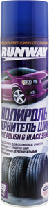 Полироль RUNWAY чернитель шин RW6184
