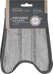 Насадка для швабры HOMECLUB Smart, c отжимным механизмом, микрофибра XMT-1R